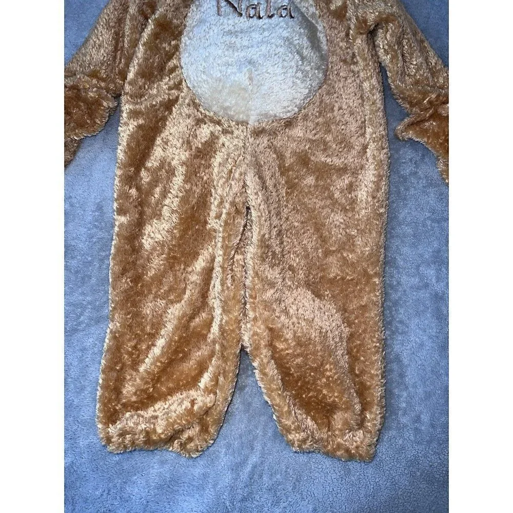 DISNEY Store NALA Costume  LION KING Child Size XXS Plush Hooded